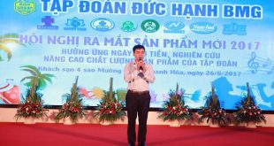 ThS Nguyễn Văn Thăng cảm ơn BLĐ Tập đoàn và Quý khách hàng đã đến tham dự Hội nghị